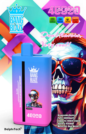 Puff Bang Blaze 40000 40k doppio gusto