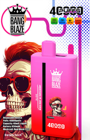Puff Bang Blaze 40000 40k doppio gusto