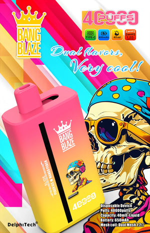 Puff Bang Blaze 40000 40k doppio gusto