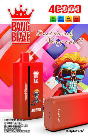 Puff Bang Blaze 40000 40k doppio gusto